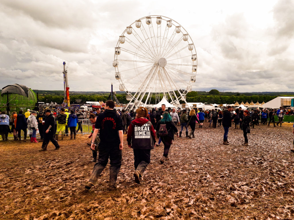 muddy download festival landscape