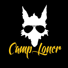 The logo for Camp Loner