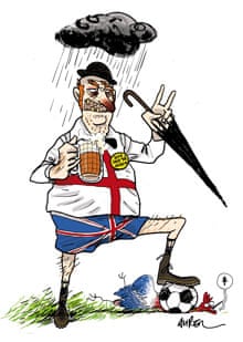 Very british person cartoon