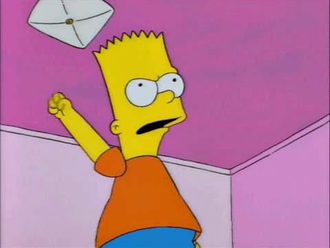 Clip from the Simpsonms of Bart wildly windmilling his arms to hurt Lisa