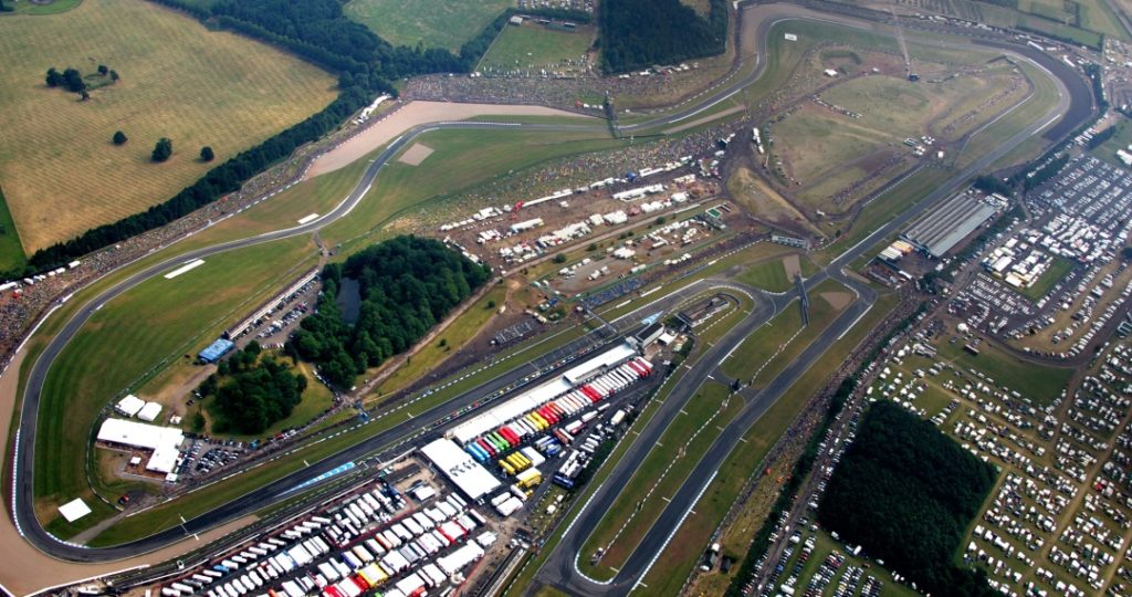 donington park from above
